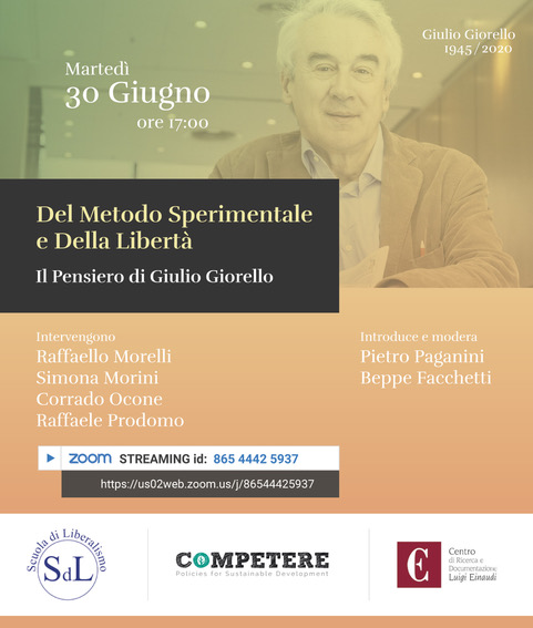 Del Metodo Sperimentale e Della Libertà - Il Pensiero di Giulio Giorello