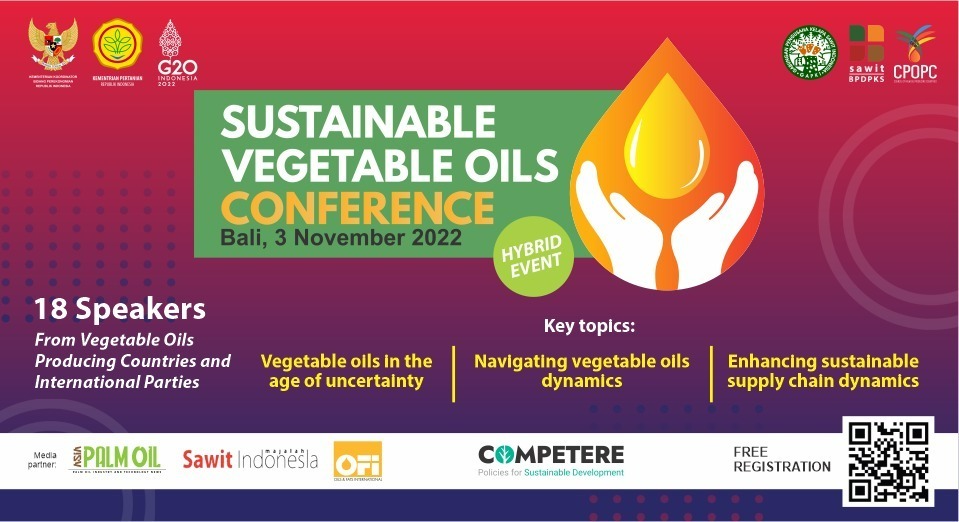 G20: the Sustainable Vegetable Oils Conference