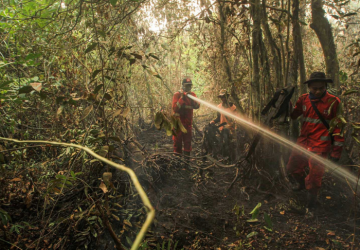 Indonesia fighting fires